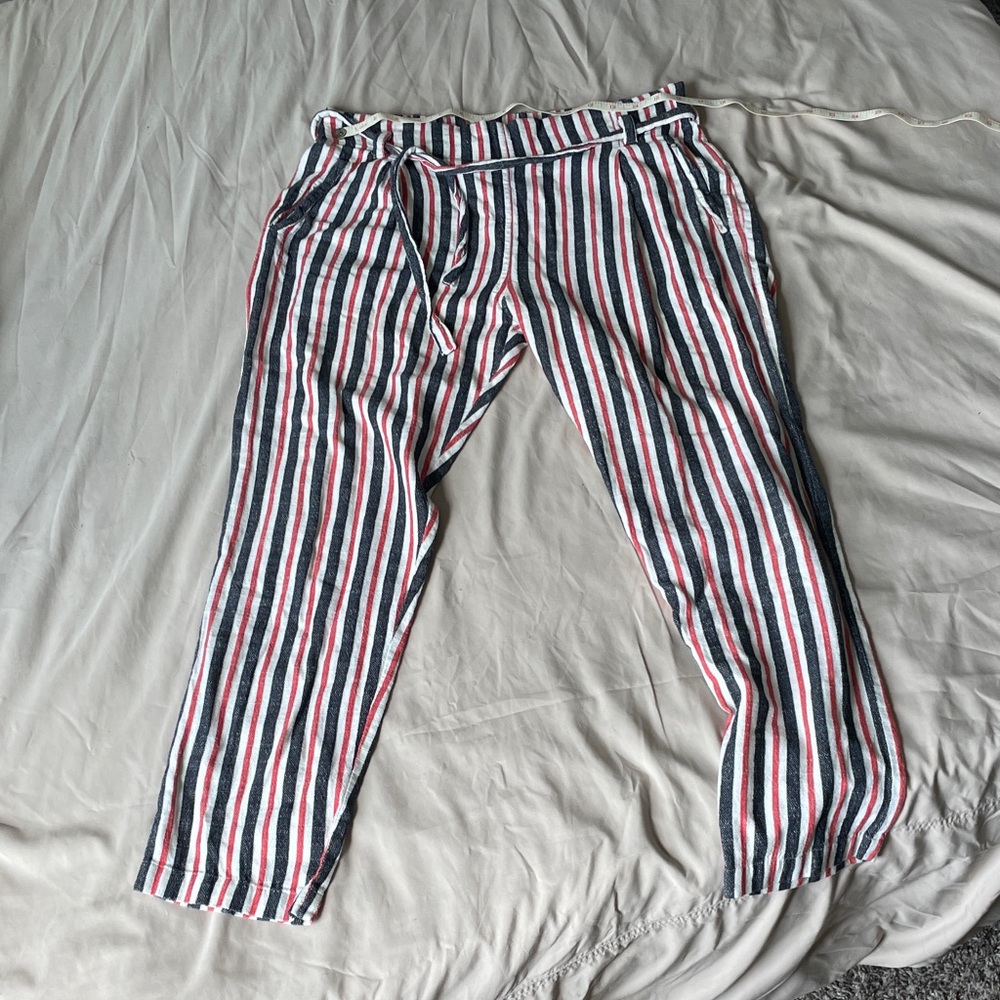 Ace & Jig 100% cotton pants with tie